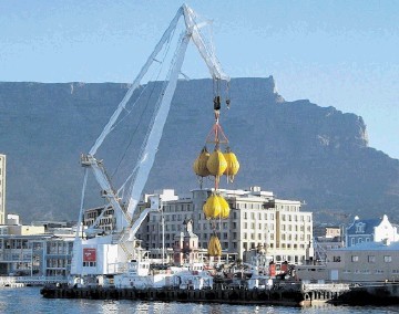 AFRICAN PARTNER:  Cape Town-based Water Weights International specialises in proof load testing