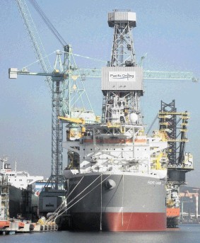 The super drillship Pacific Khamsin