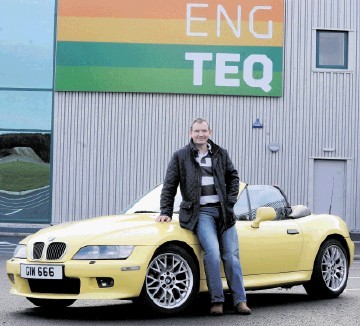 PETROLHEAD: Innes Walker . . . I have a BMW Z3 and an old Fiat, which my wife wants  me to get rid of