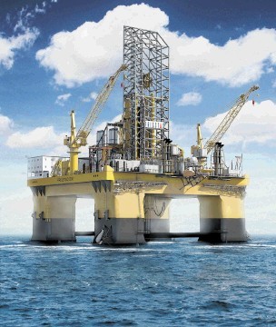 INVESTMENT: Frigstad's new D90 class 7th generation semi-submersible drilling rig