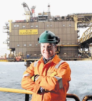 Geoff Holmes, chief executive of  Talisman Sinopec Energy