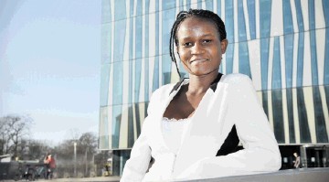 Mary Najjuima, from Uganda, is completing an MSc in Oil and Gas Engineering at Aberdeen University