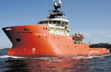 FLEET INVESTMENT: The Grampian Dee is one of the North Star vessels working on the BP contract