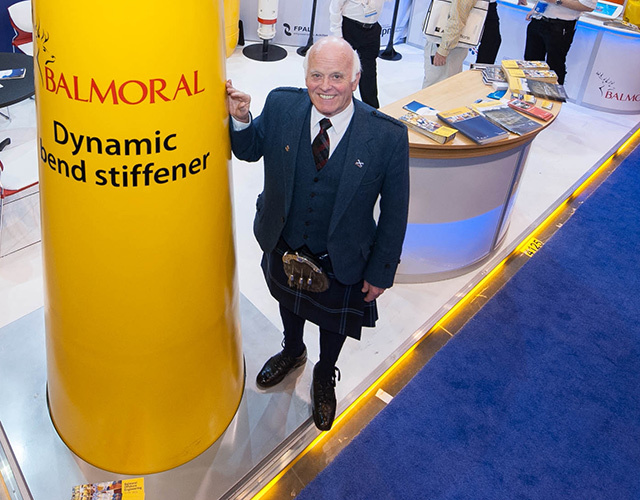 Milne at the Balmoral Stand at OTC in Houston in 2013.