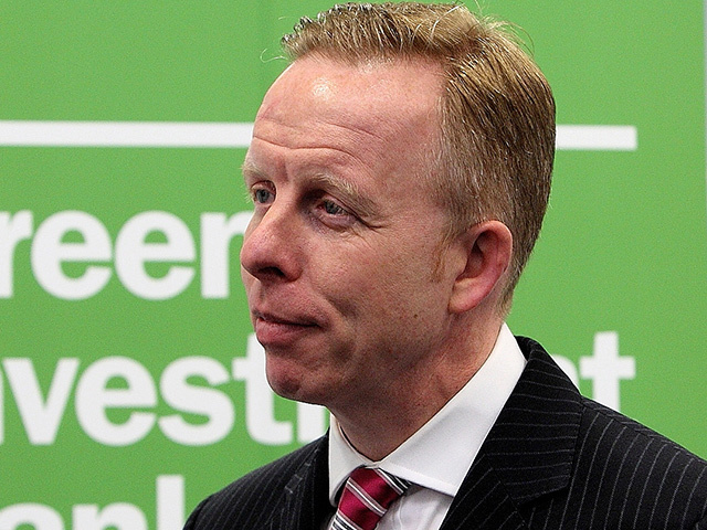 Shaun Kingsbury, chief executive of the Green Investment Bank.