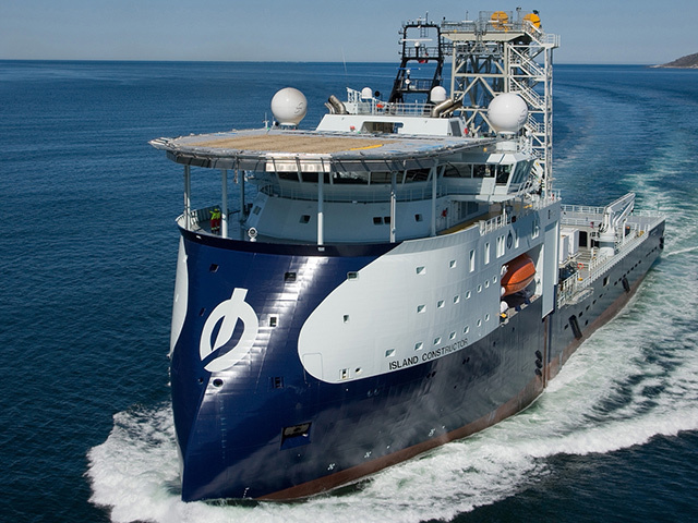 Island Offshore's Island Constructor vessel.