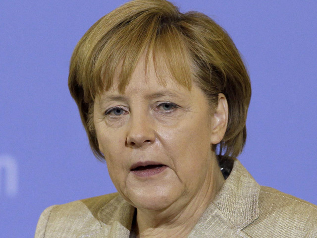 German chancellor Angela Merkel