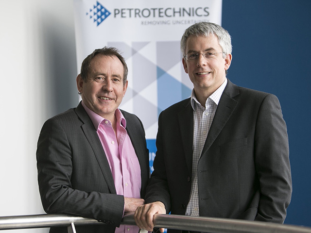 DRIVING GROWTH STRATEGY: Phil Murray, left, and Mike Sibson