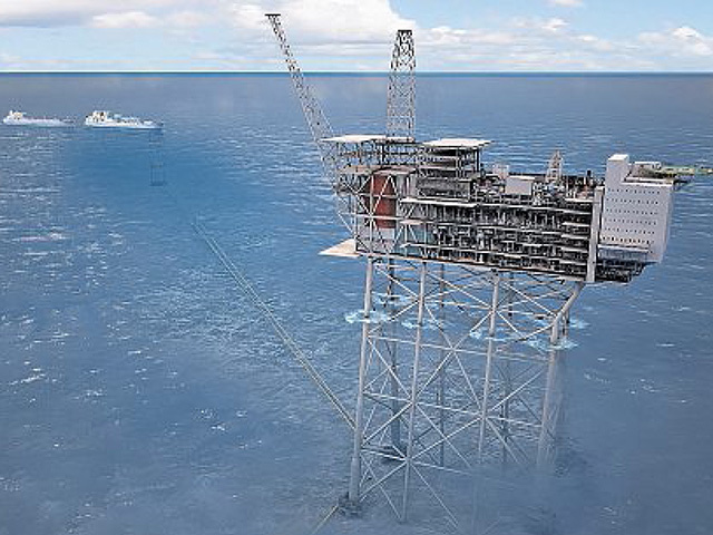 Statoil's planned development concept for the Mariner field