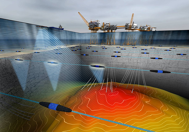 BP's Valhall field is equipped with a network of seafloor sensors to enable the flow of hydrocarbons to be constantly monitored.