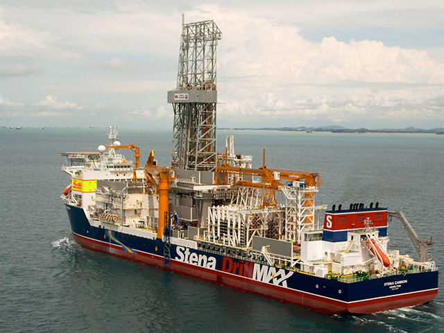 The Stena Carron struck oil for ExxobnMobil off Guyana