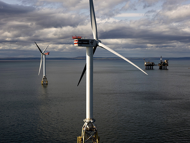 The Beatrice wind farm test project