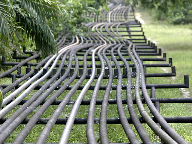 Oil pipeline in Nigeria