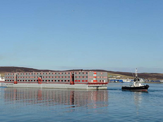 A second flotel is to join the Bibby Stockholm, which sleeps 550, already in Lerwick harbour.
