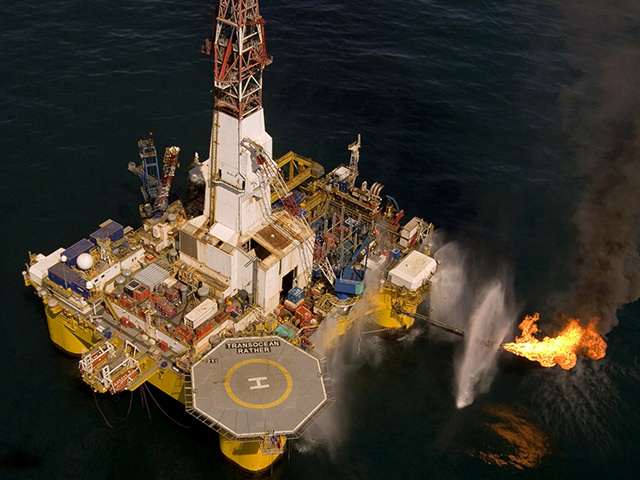 Drilling rig Transocean Rather carries out well-tests this summer while appraising Chevron's promising Rosebank /Lochnagar discovery.