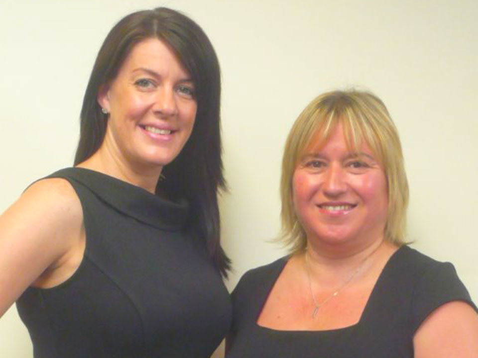 Etpm's new employees: Sally Spaull (left) and Sara Logan