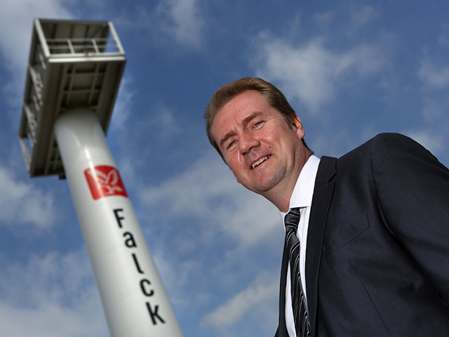 Falck managing director Colin Leyden