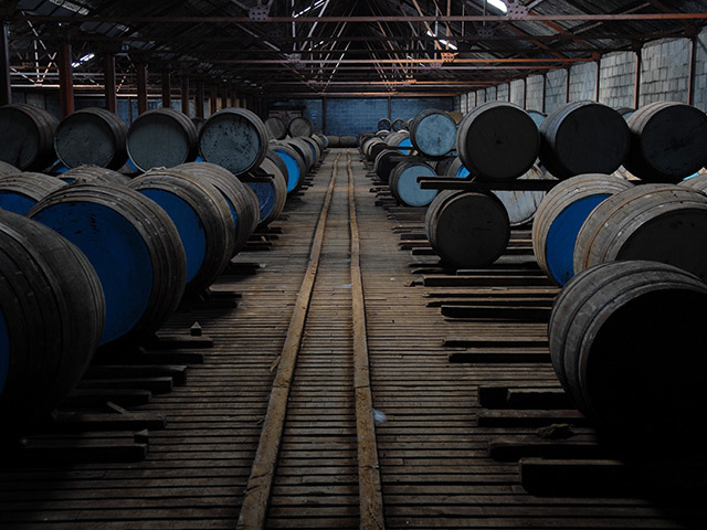 Tomatin distillery.