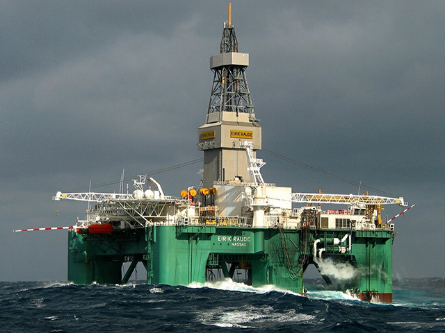 The Eirik Raude had been drilling the Dunquin North prospect