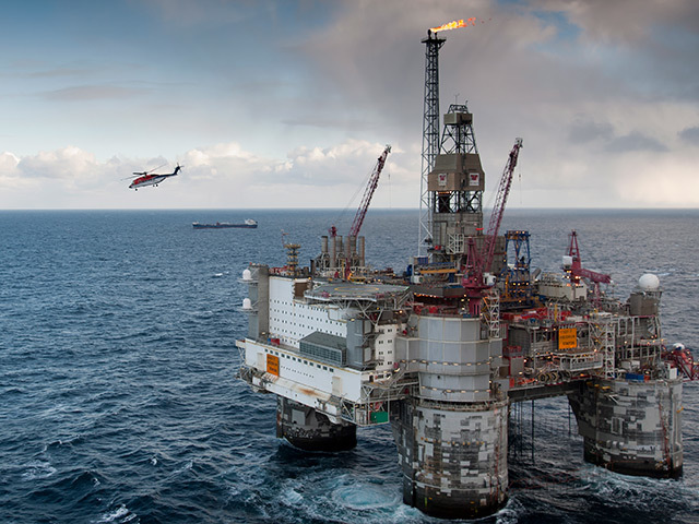 Statoil's Heidrun platform