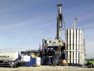 Cuadrilla drilling operations in Lancashire