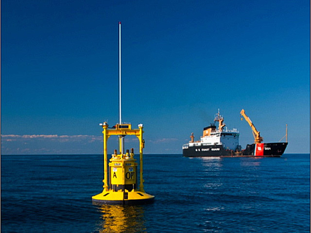 The Ocean Power Technologies buoy