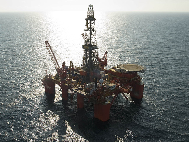 North Sea rig Bredford Dolphin