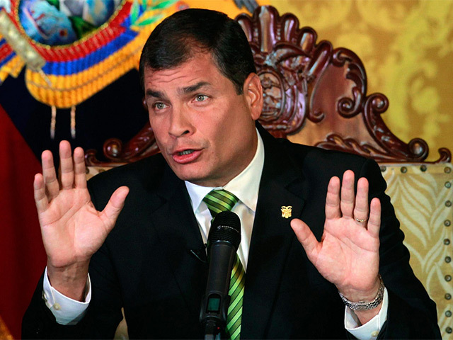 President Rafael Correa of Ecuador