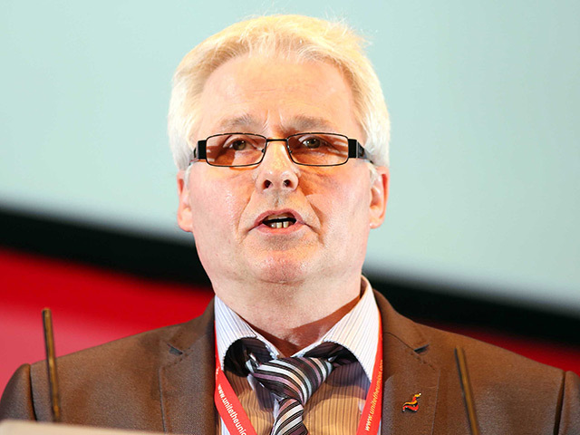 Unite Scottish Secretary Pat Rafferty