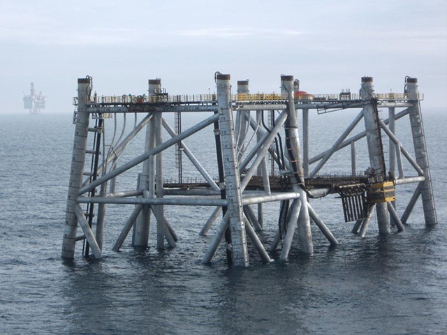 The Clair Ridge platform jackets were installed West of Shetland last month