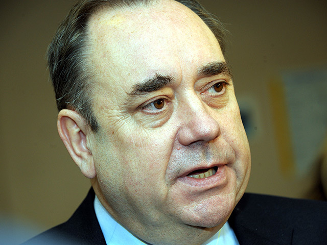 First Minister Alex Salmond