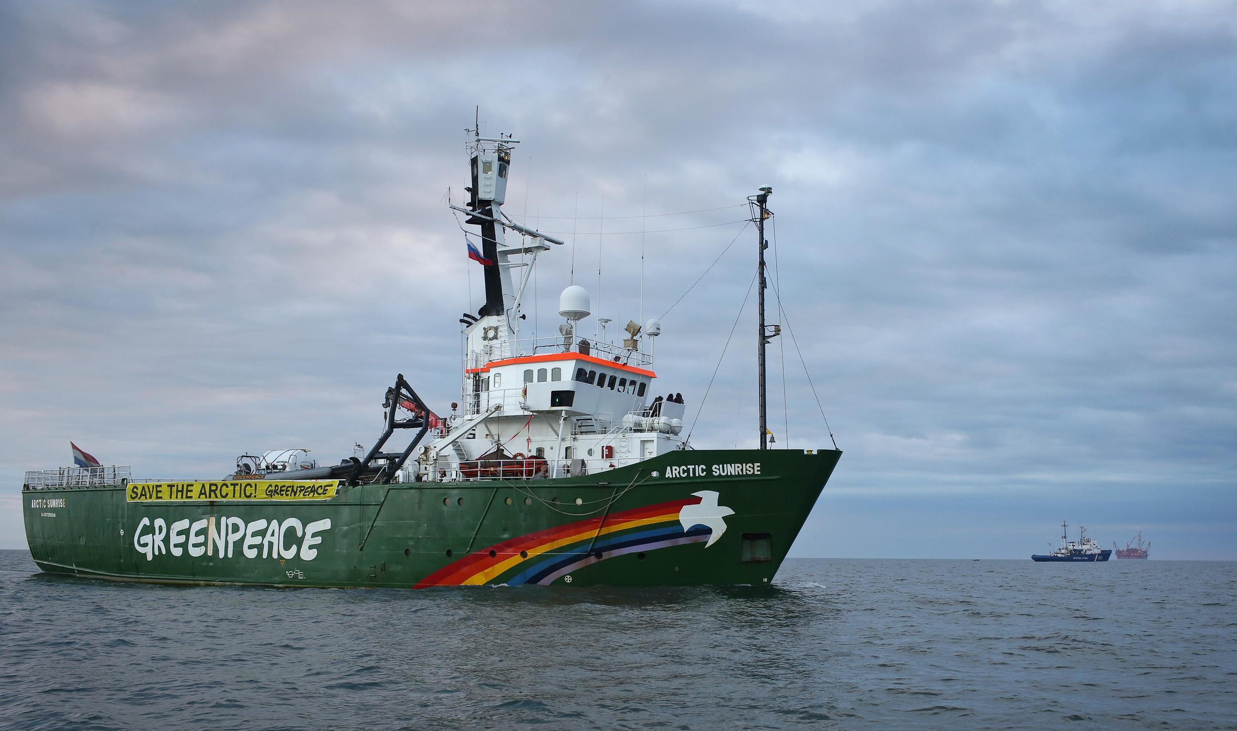 Greenpeace's Arctic Sunrise vessel