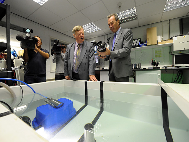 Ken Clarke at Dyce firm Bowtech