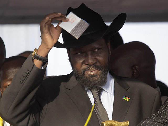 South Sudan president Salva Kiir
