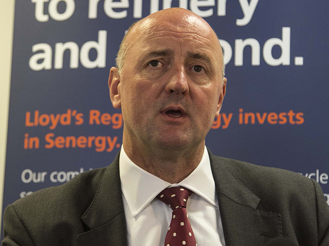 EXPANSION: LR’s energy director John Wishart announces the investment plans with Senergy