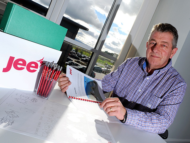 Business development director Nigel Ross at Jee's Westhill office