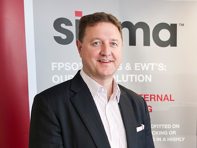 Sigma chief executive Alistair Dornan