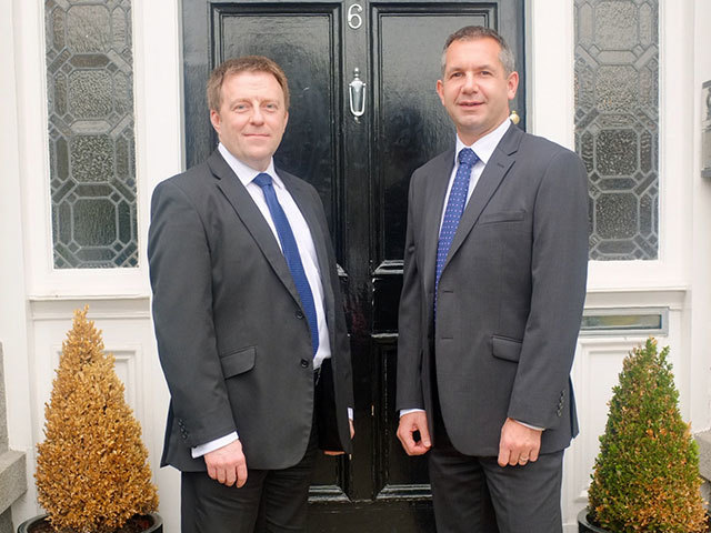 Alan McInnes (left) and Stephen Maddison, BusinessPort