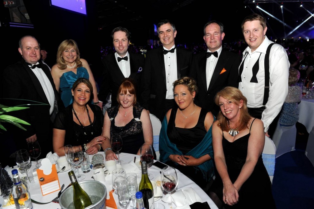 Guests from the Urquhart Partnership at the 2013 Energy Ball