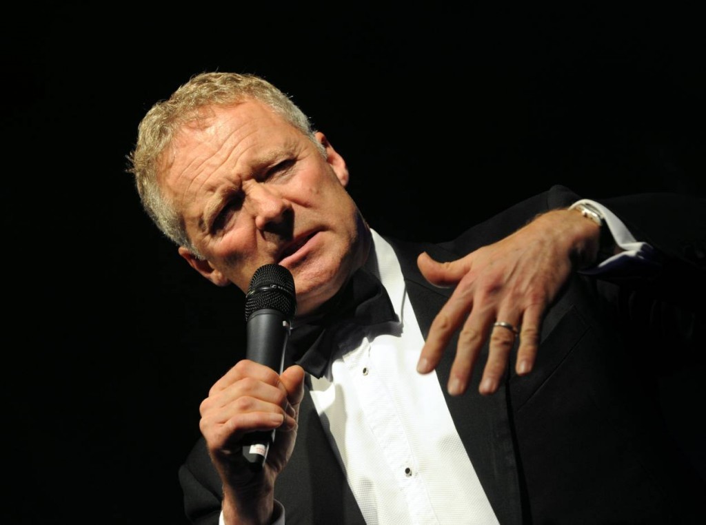 Rory Bremner performing at the Energy Ball 2013 at AECC.