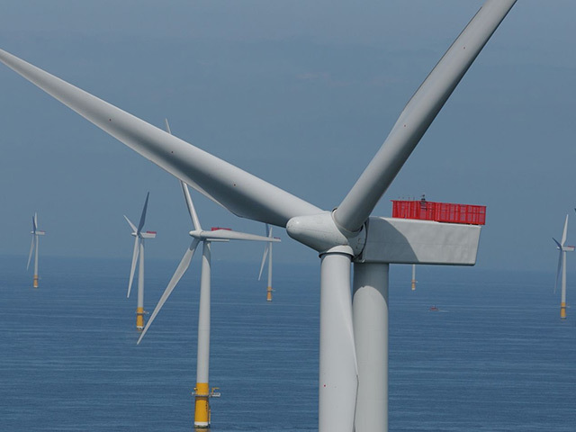 SSE's Greater Gabbard offshore wind farm.