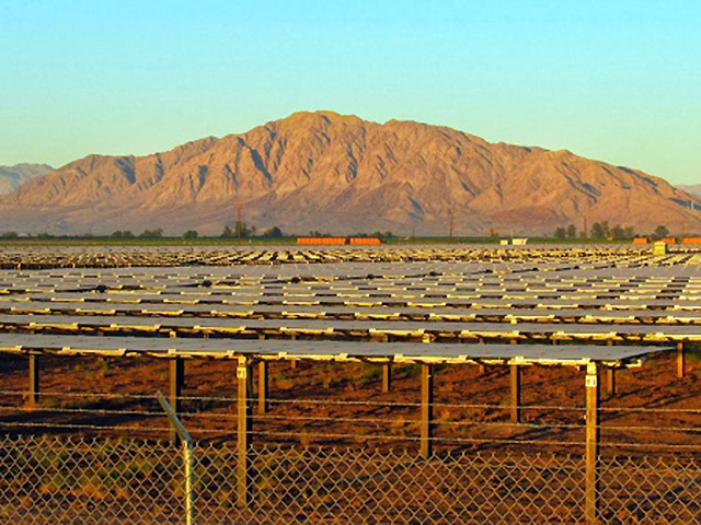 The Mount Signal solar project