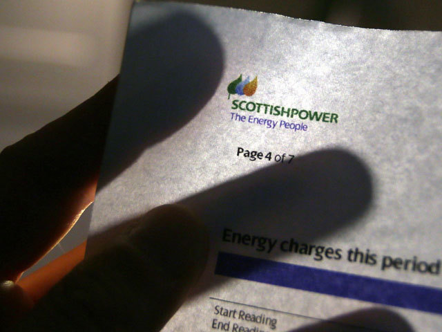 A ScottishPower bill