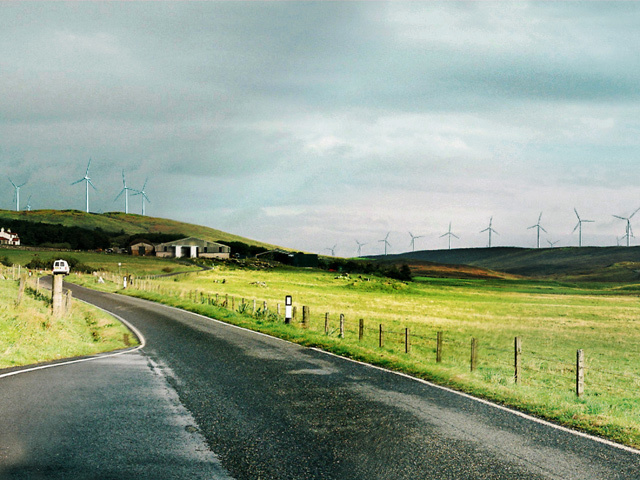 The proposed Viking windfarm development