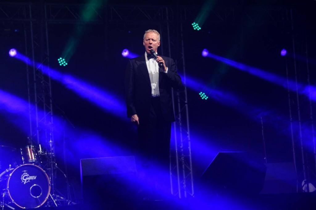 Comedian Rory Bremner proved a hit at the Energy Ball.