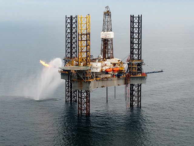 A jack-up rig