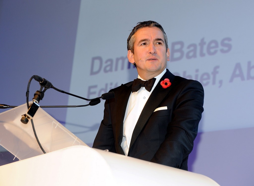 Damian Bates, editor in chief at Aberdeen Journals and editor of the Press and Journal, gave the keynote speech