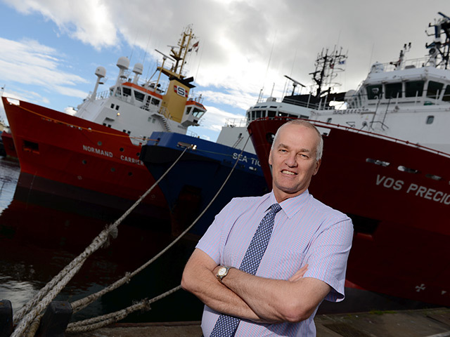 Harbour board chief executive Colin Parker