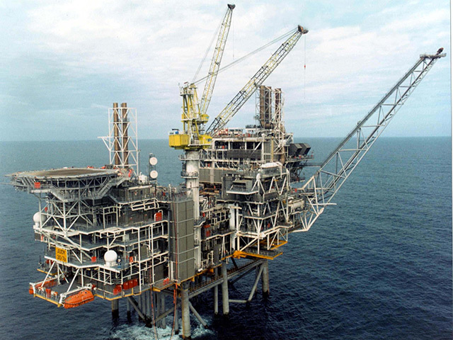 The Judy North Sea platform