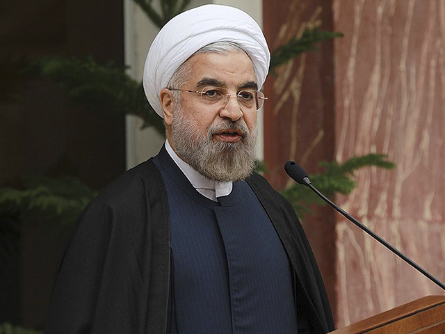 Iran's president Hassan Rouhani